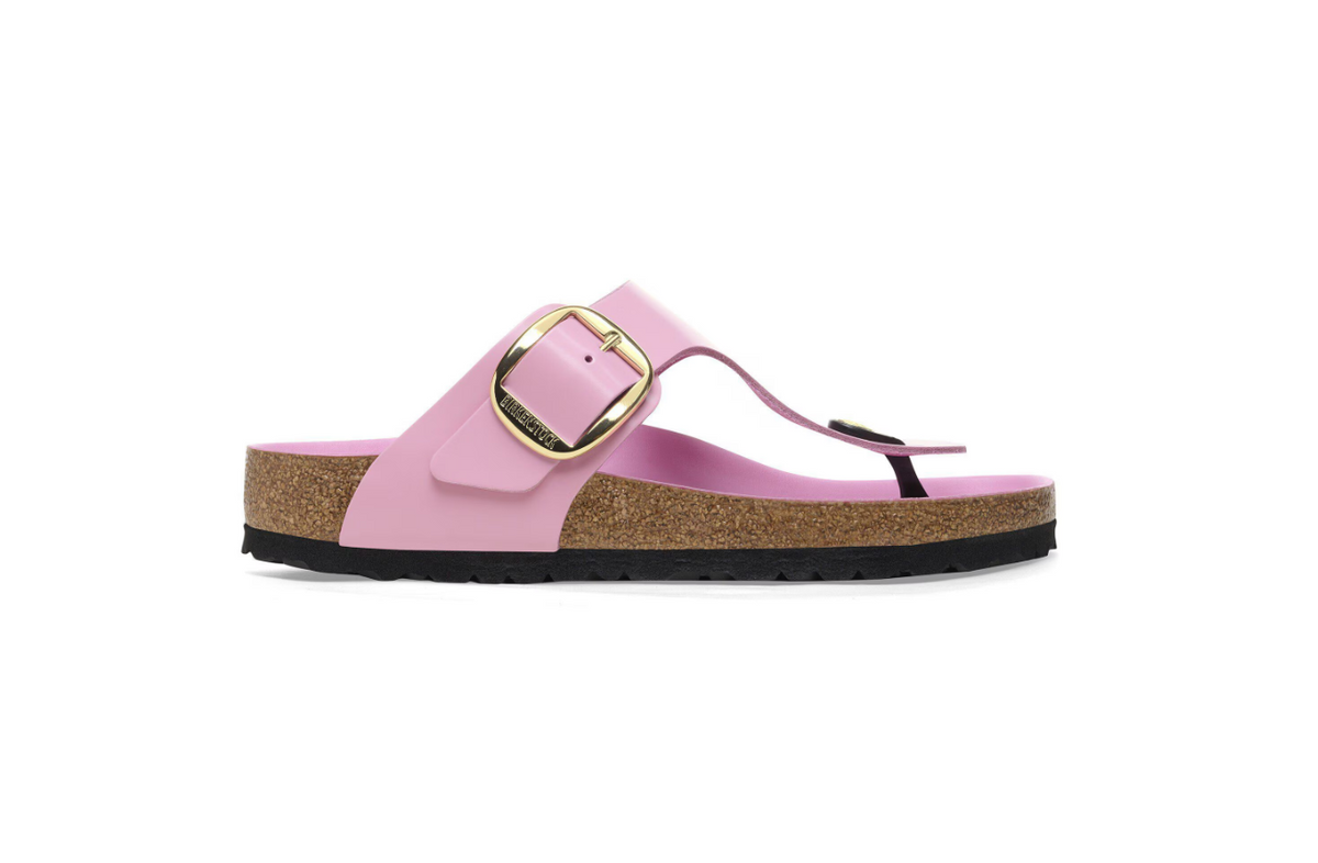 Birkenstock Gizeh Big Buckle High Shine  - Pink, Regular