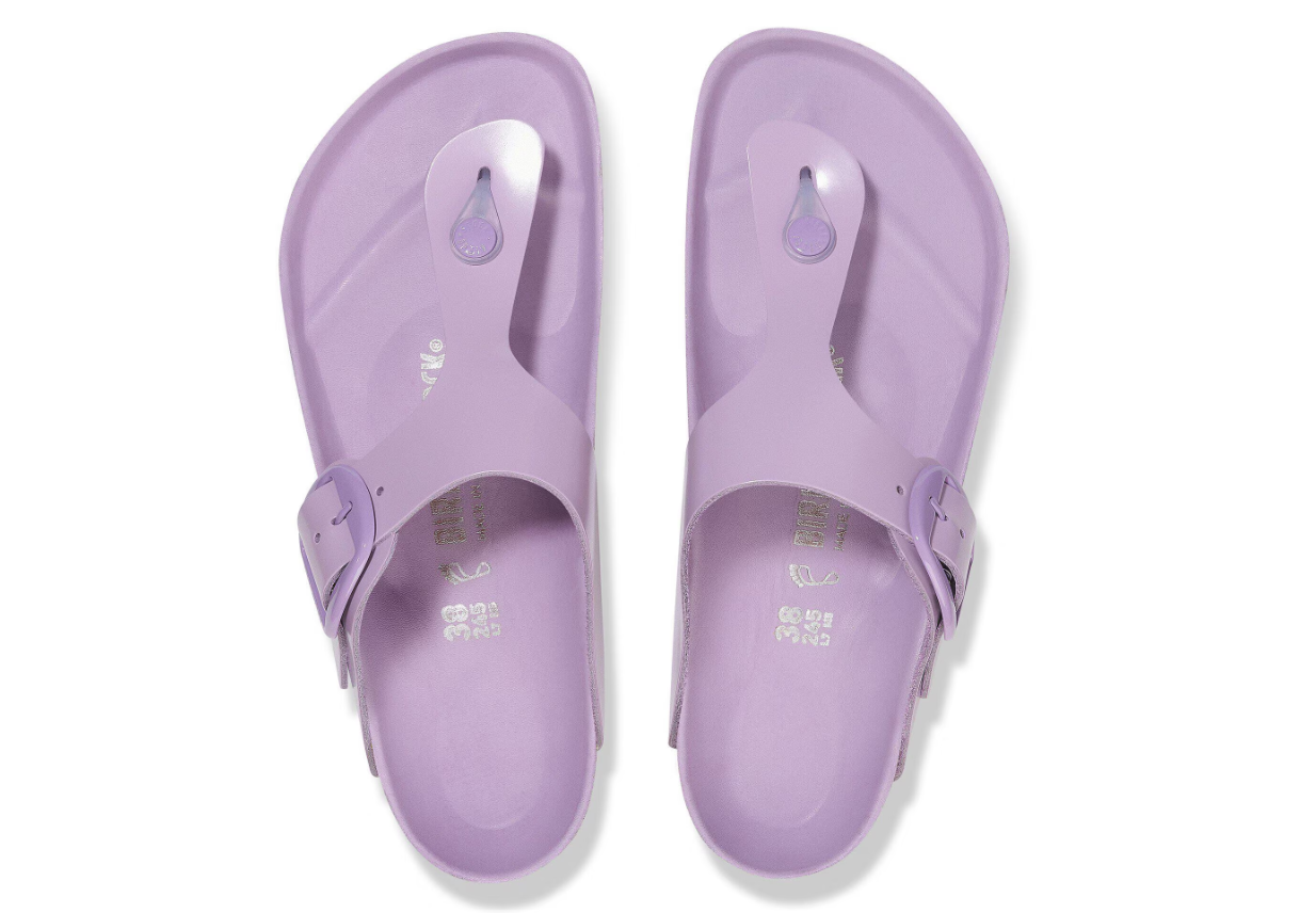 Birkenstock Gizeh Big Buckle High-Shine Crocus