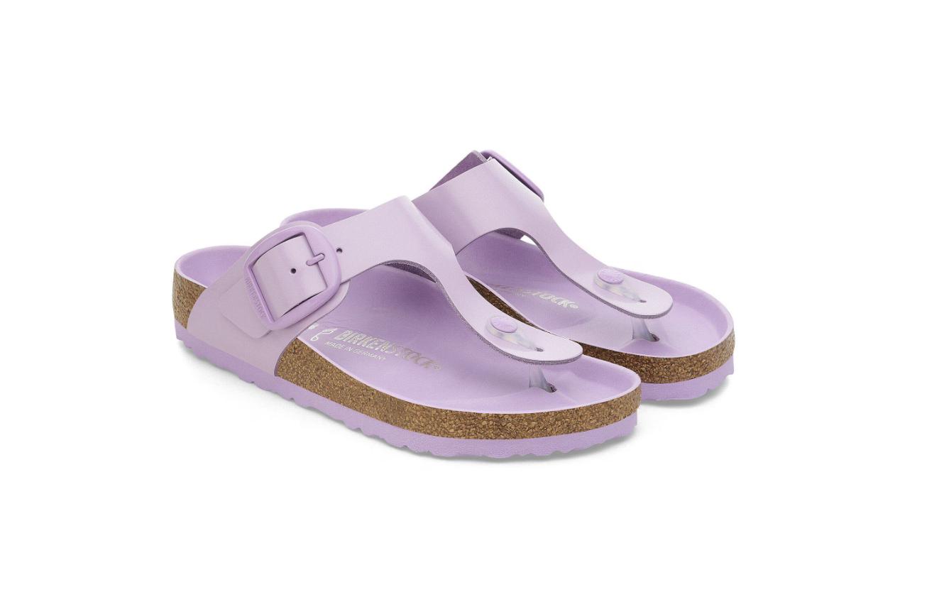 Birkenstock Gizeh Big Buckle High-Shine Crocus