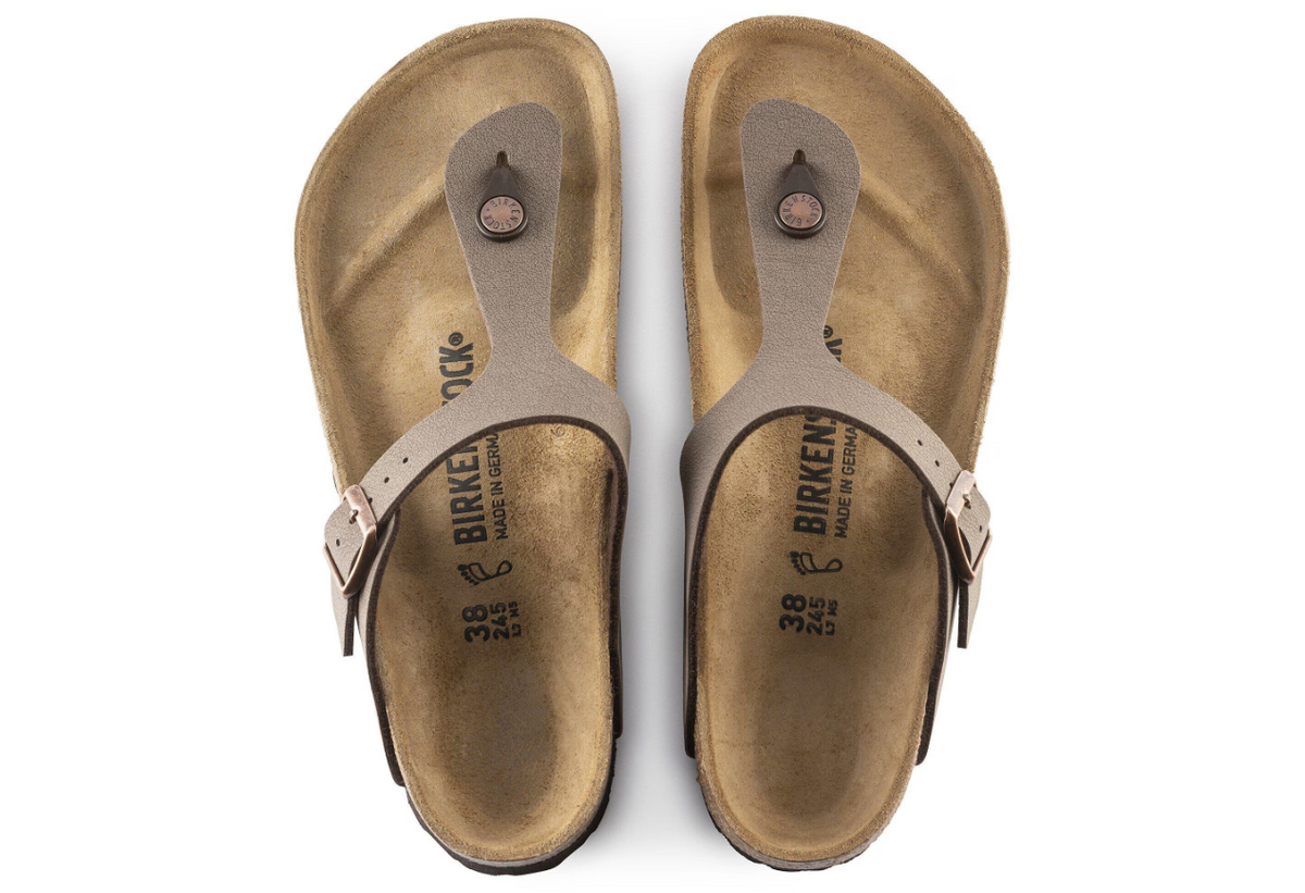 Birkenstock Gizeh Birkibuc Sandal - Mocha, Regular