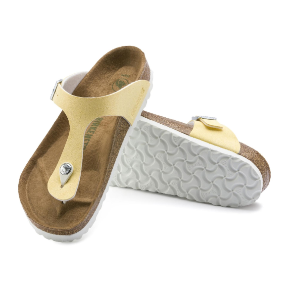 Birkenstock Gizeh Birko-Flor Brushed  - Vanilla, Regular