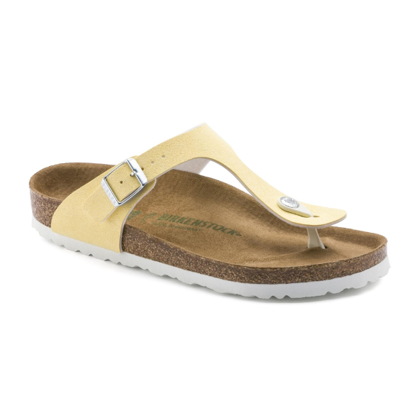 Birkenstock Gizeh Birko-Flor Brushed  - Vanilla, Regular