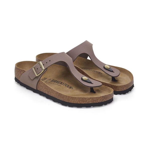 Birkenstock Gizeh Nubuck Leather Faded Purple Regular