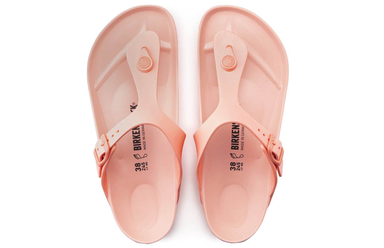Birkenstock Gizeh EVA Sandals Coral Peach  Regular
