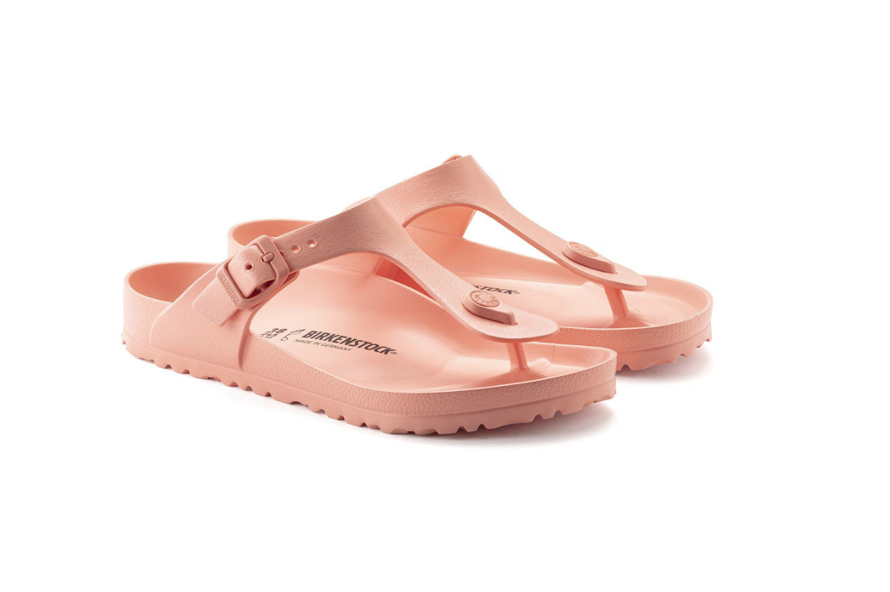 Birkenstock Gizeh EVA Sandals Coral Peach  Regular