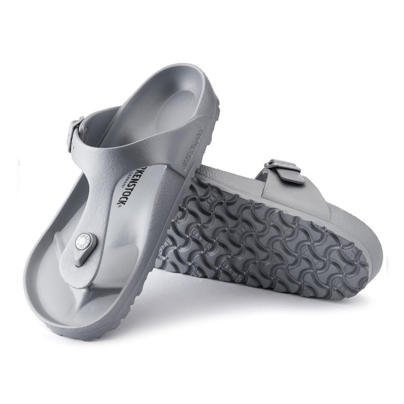 Birkenstock Gizeh Essentials EVA Metallic - Silver, Regular