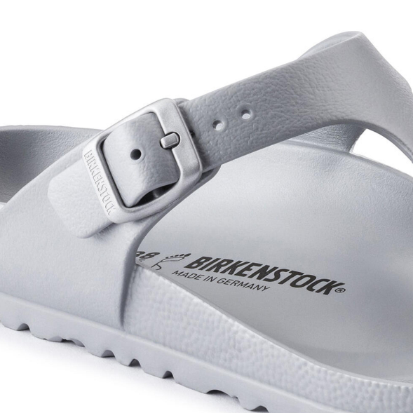 Birkenstock Gizeh Essentials EVA Metallic - Silver, Regular