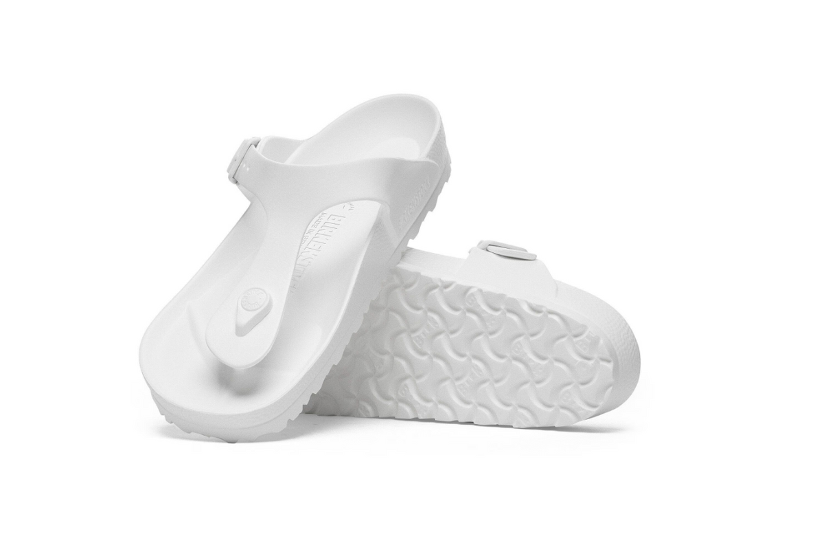 Birkenstock Gizeh Essentials EVA White Sandals - White, Regular