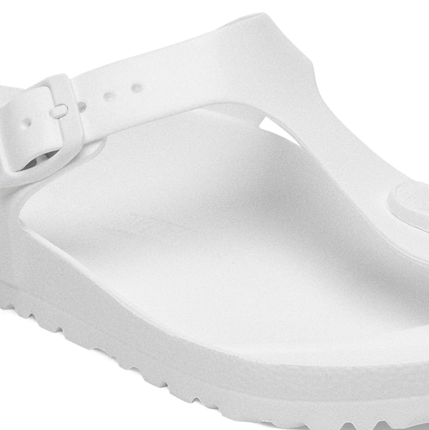 Birkenstock Gizeh Essentials EVA White Sandals - White, Regular
