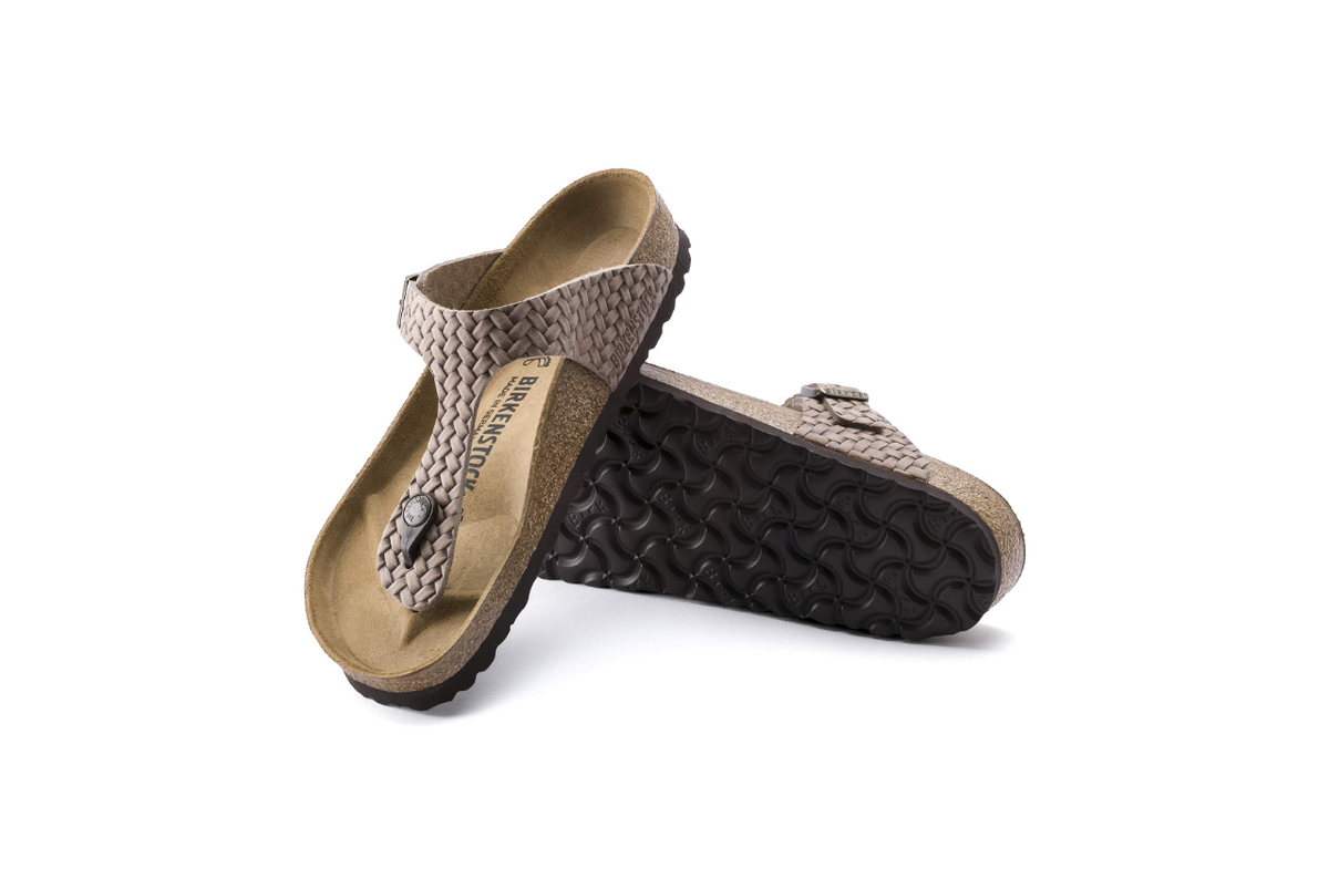 Birkenstock Gizeh Embossed Oiled Leather Tabacco  Regular