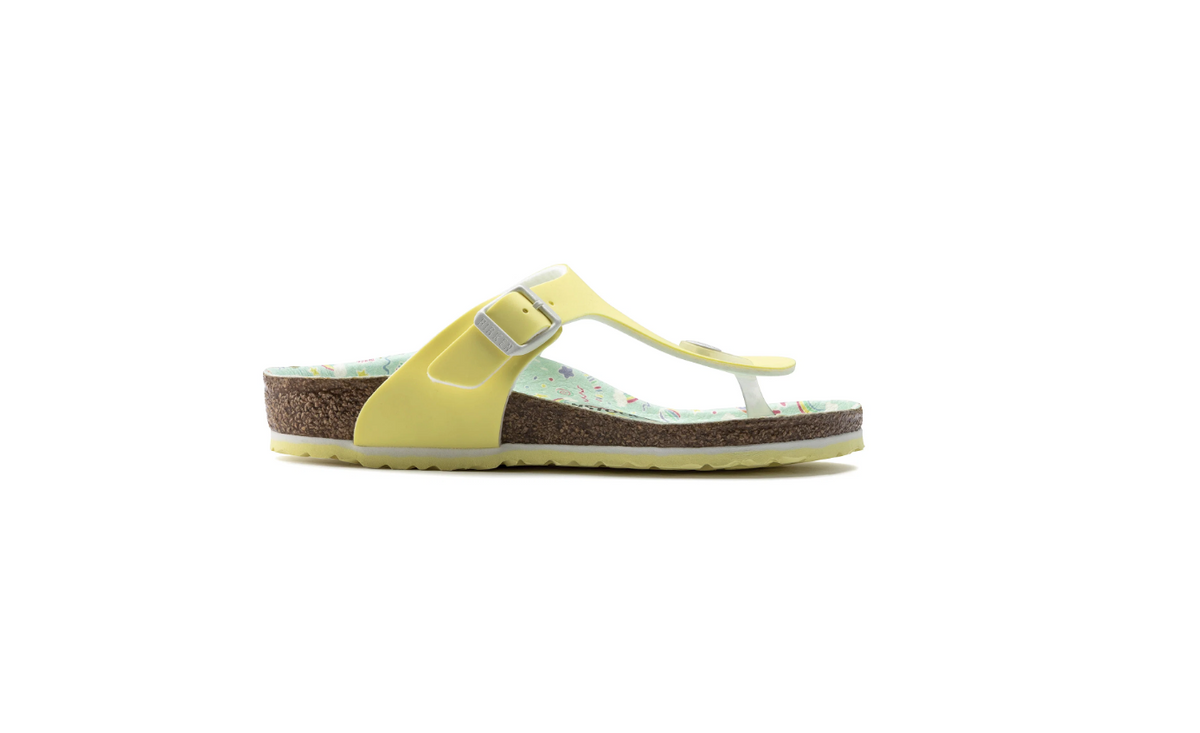 Birkenstock Gizeh Kids Birko-Flor Candy Pastel Yellow  Regular