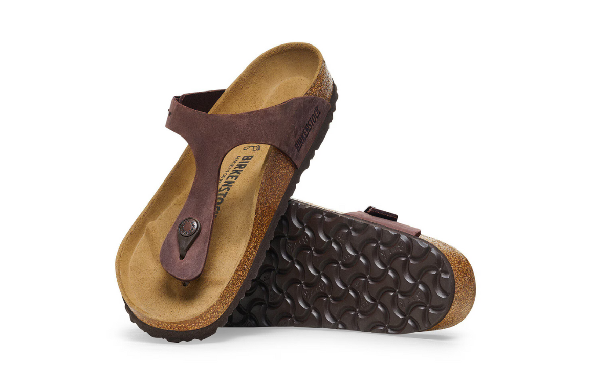 Birkenstock Gizeh Oiled Leather Sandals Habana  Regular
