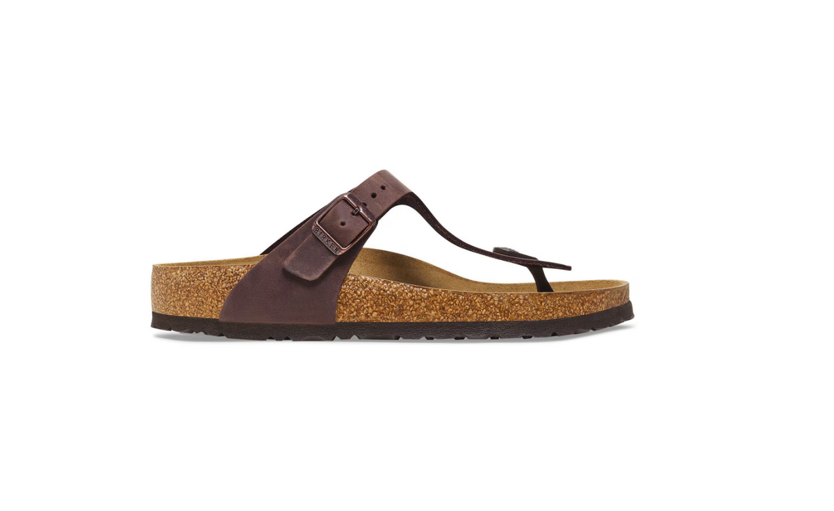 Birkenstock Gizeh Oiled Leather Sandals Habana  Regular