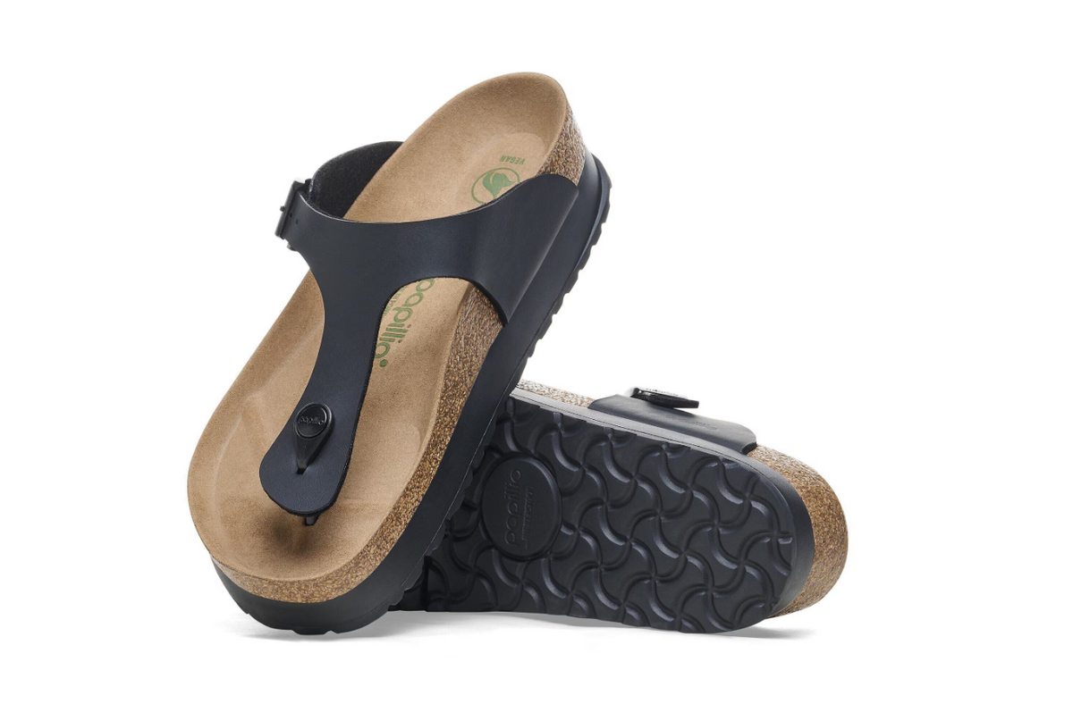 Birkenstock Gizeh PAP Flex Platform Birko-Flor Black  Regular