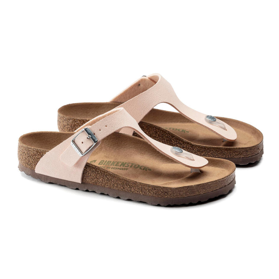 Birkenstock Gizeh Vegan Birkibuc Light Rose Sandals  Regular - Rose, Regular