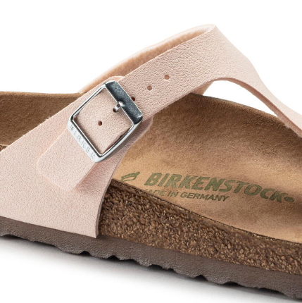Birkenstock Gizeh Vegan Birkibuc Light Rose Sandals  Regular - Rose, Regular