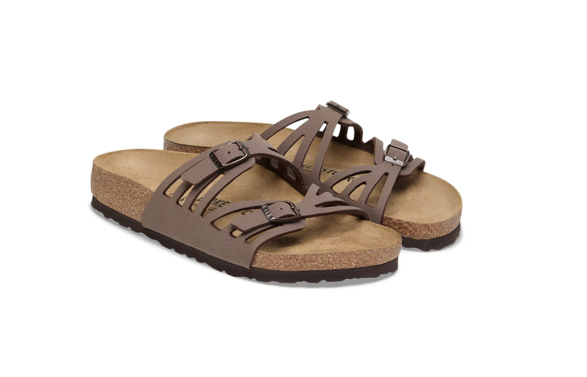 Birkenstock Granada Birkibuc - Mocha, Narrow