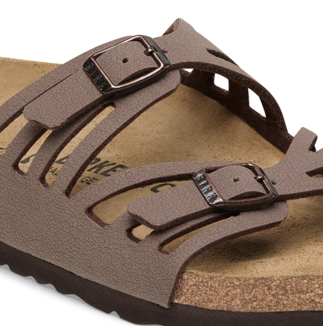 Birkenstock Granada Birkibuc - Mocha, Narrow