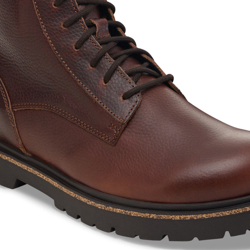Birkenstock Highwood Lace Mid Men Leather - Chocolate, Regular