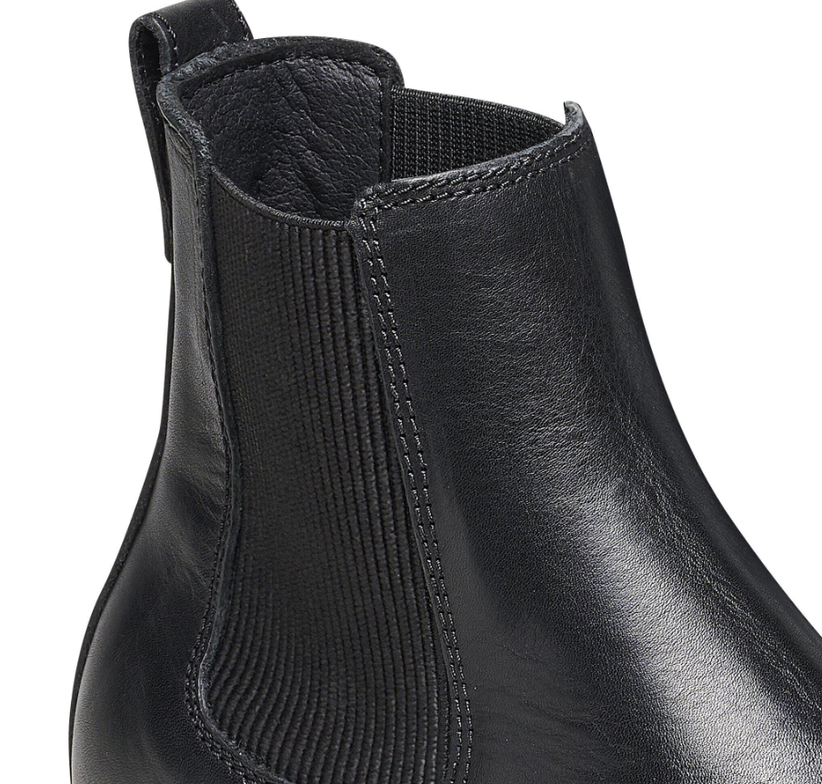 Birkenstock Highwood Slip On Women Natural Leather Black  Regular
