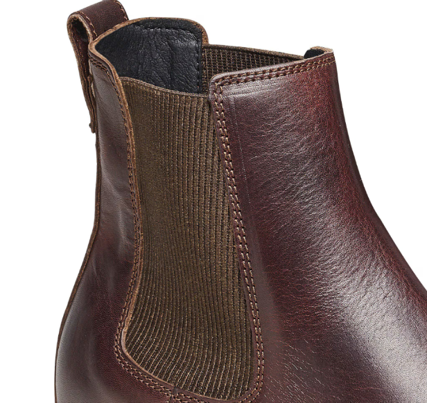 Birkenstock Highwood Slip On Men Natural Leather Chocolate  Regular