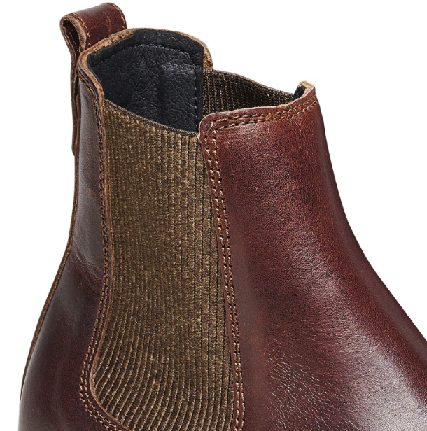 Birkenstock Highwood Slip On Women Natural Leather Chocolate  Regular