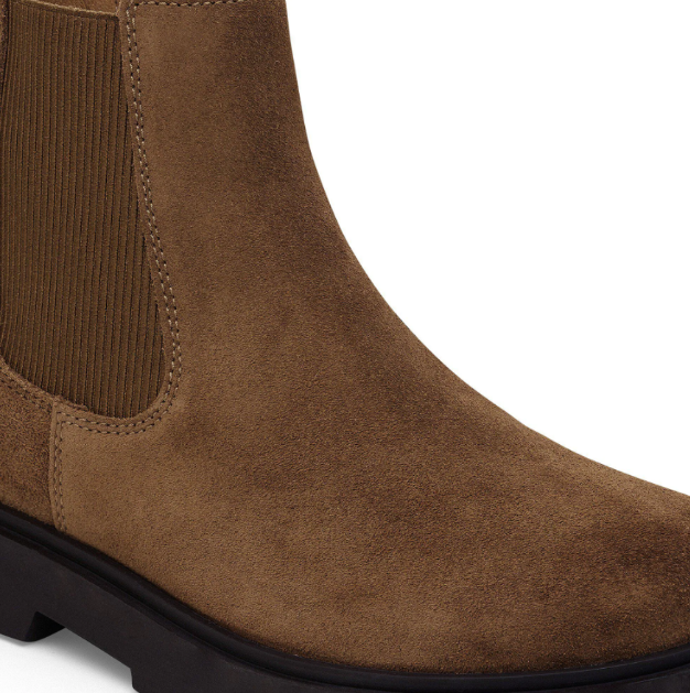 Birkenstock Highwood Slip On Women Suede Leather Dark Tea  Narrow
