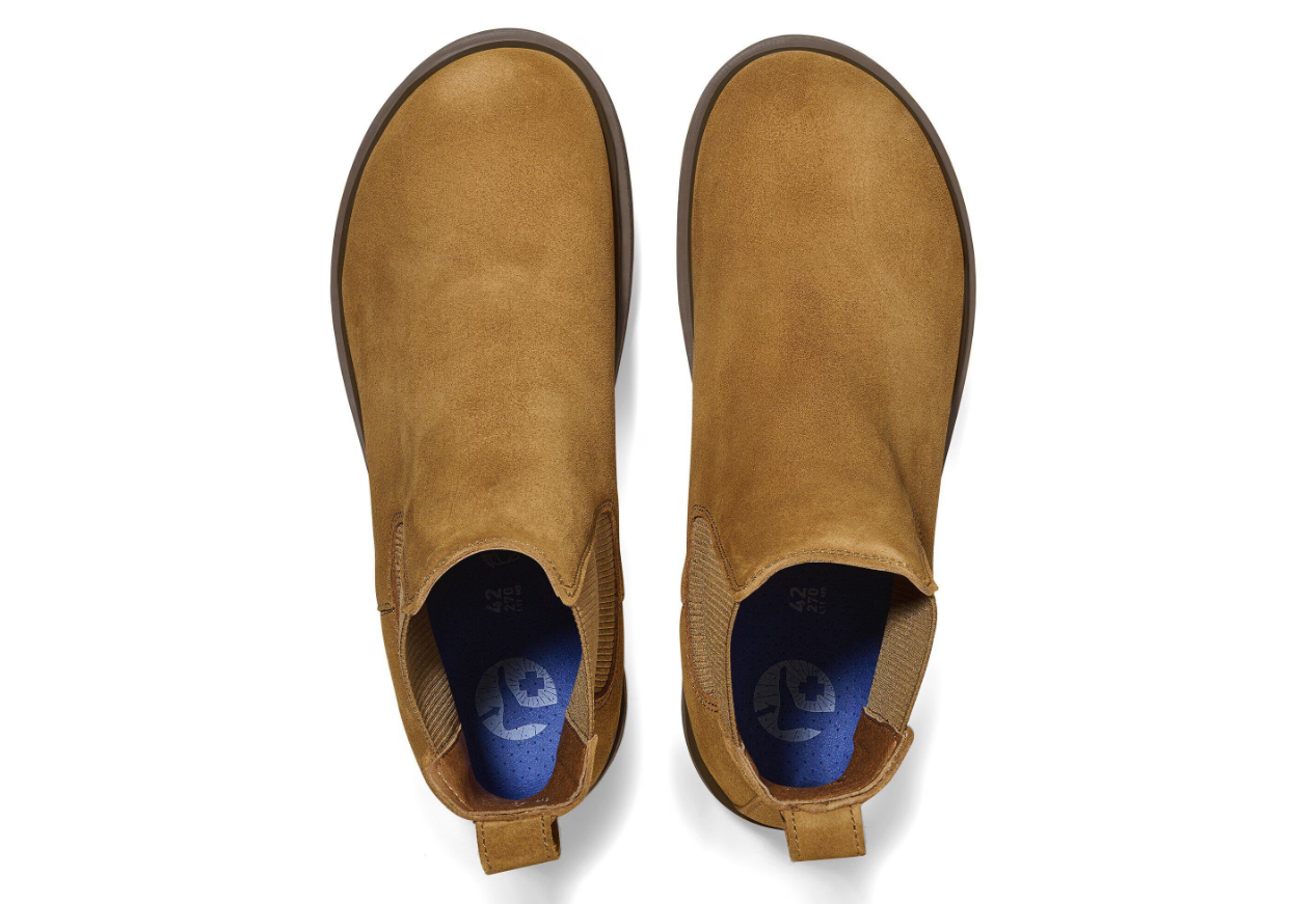 Birkenstock Highwood Slip On Men Suede Leather Mink  Regular