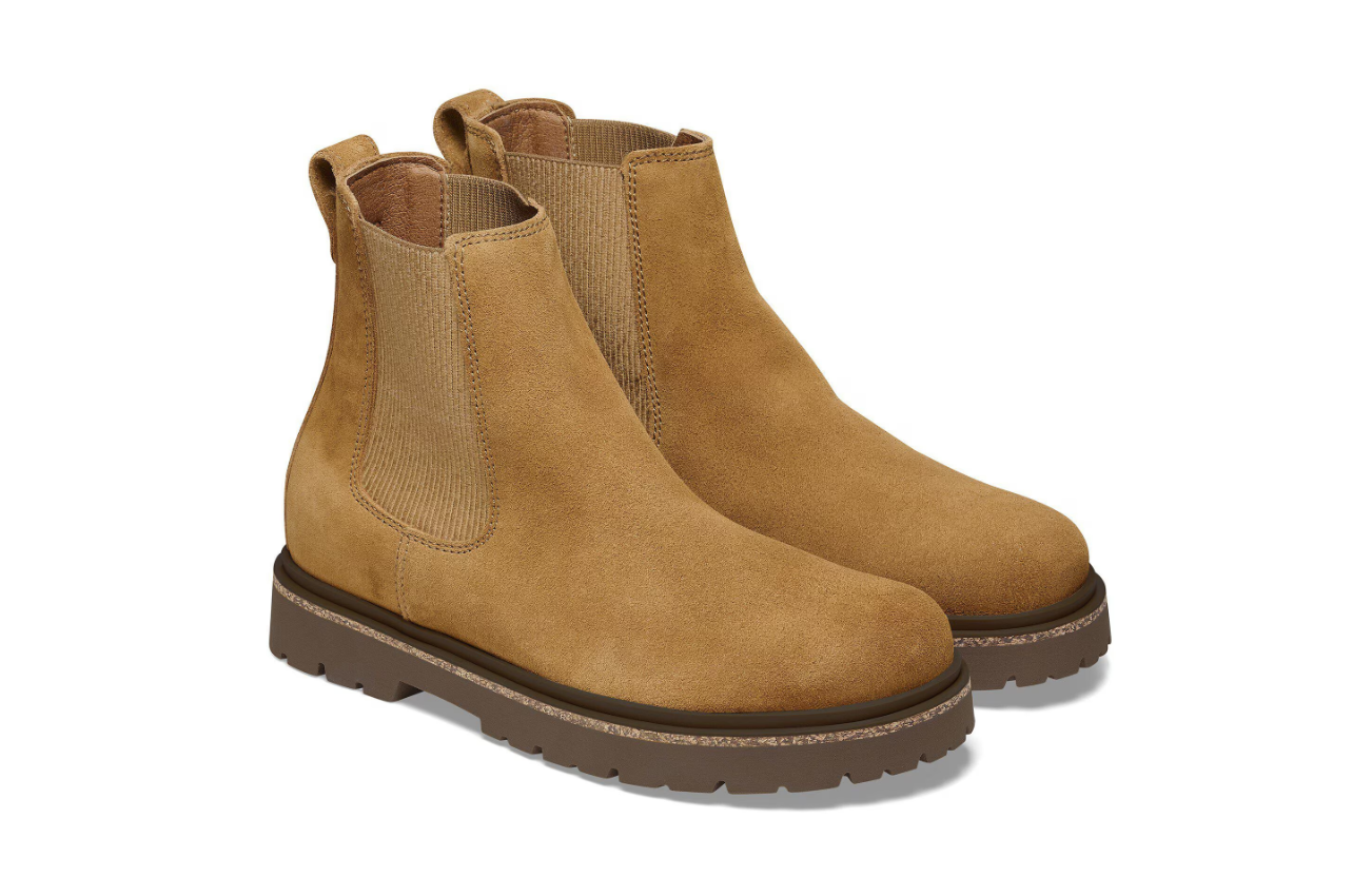 Birkenstock Highwood Slip On Women Suede Mink  Regular