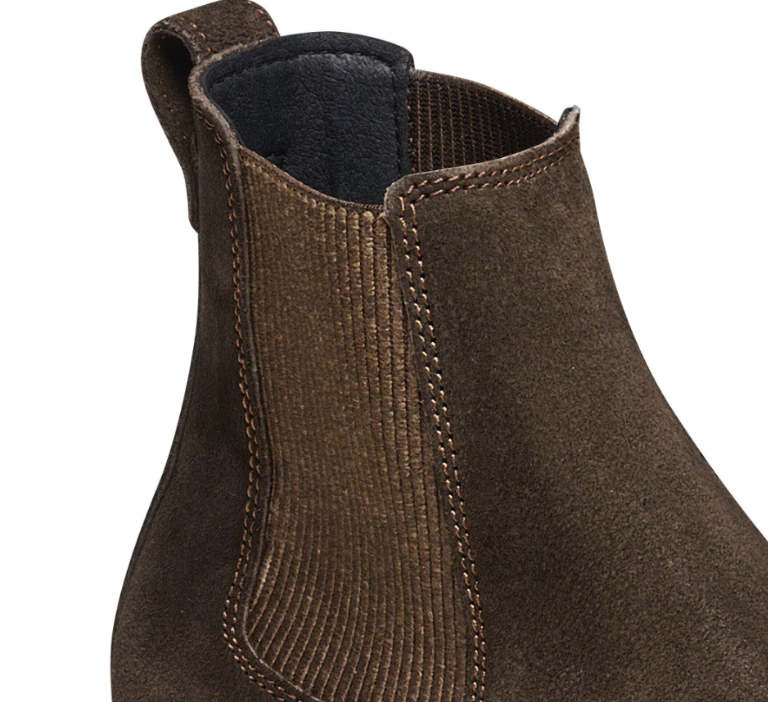 Birkenstock Highwood Slip On Women Suede Leather Mocha  Regular