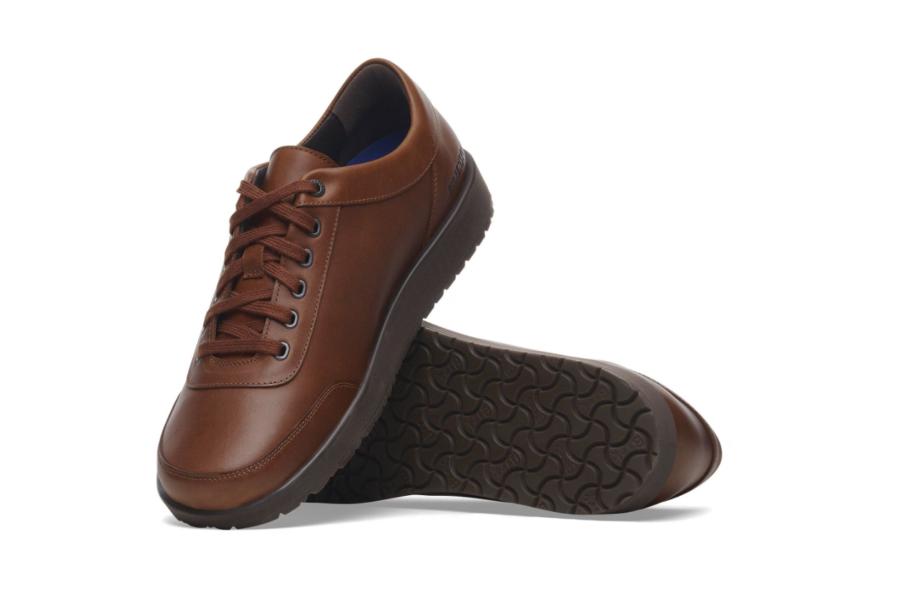 Birkenstock Honnef 365 Natural Leather Cognac  Regular