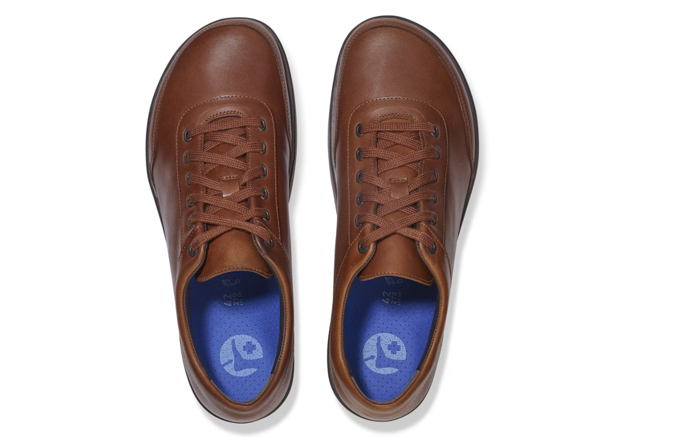Birkenstock Honnef 365 Natural Leather Cognac  Regular