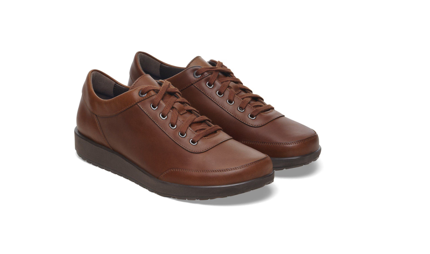 Birkenstock Honnef 365 Natural Leather Cognac  Regular