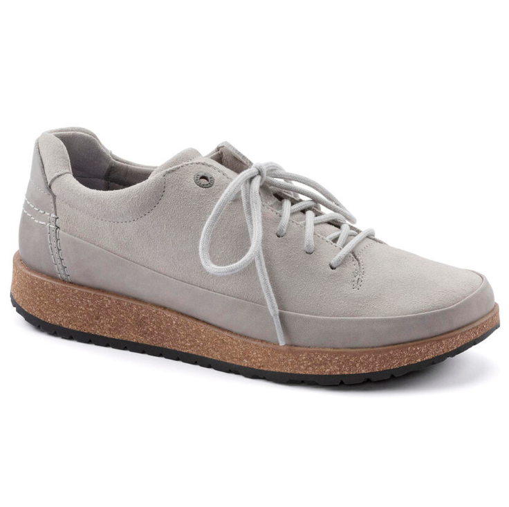 Birkenstock Honnef Low Suede Leather Whale Gray  Narrow