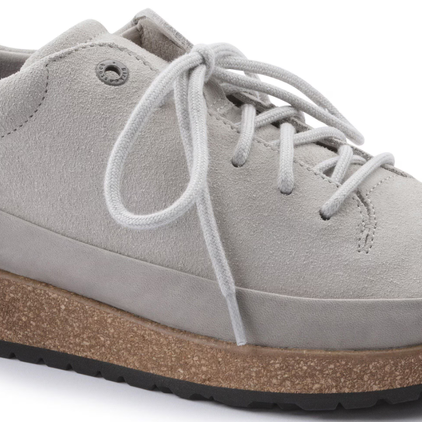Birkenstock Honnef Low Suede Leather Whale Gray  Narrow