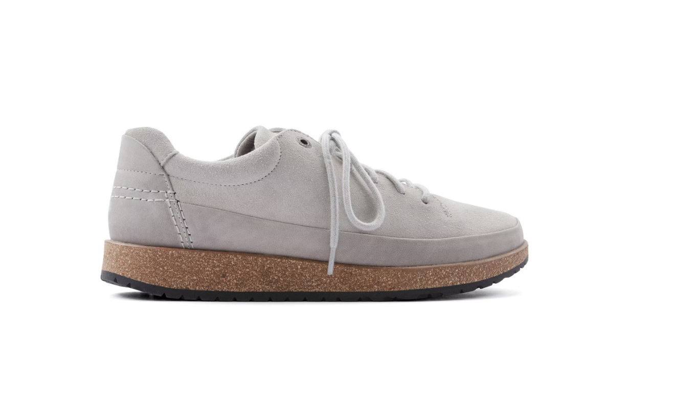 Birkenstock Honnef Low Suede Leather Whale Gray  Narrow