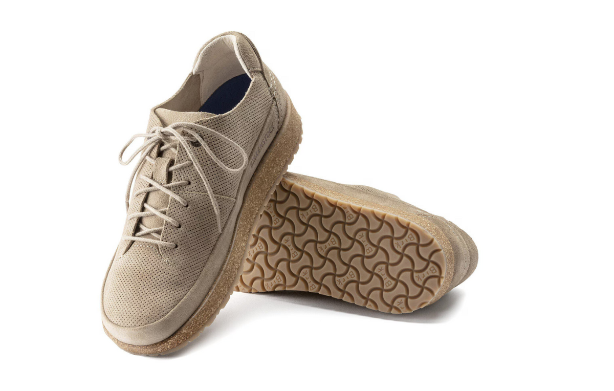 Birkenstock Honnef Light Suede Leather Sandcastle  Regular