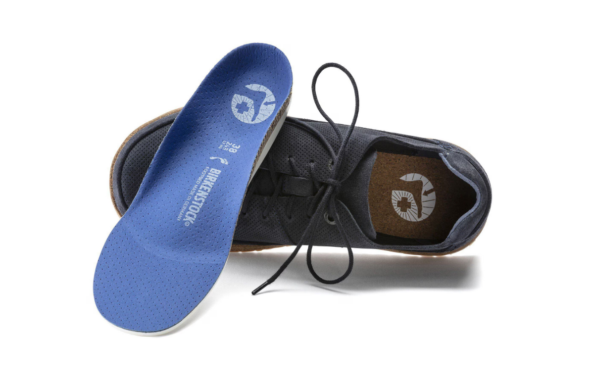 Birkenstock Honnef Light Suede Leather Midnight Blue  Narrow
