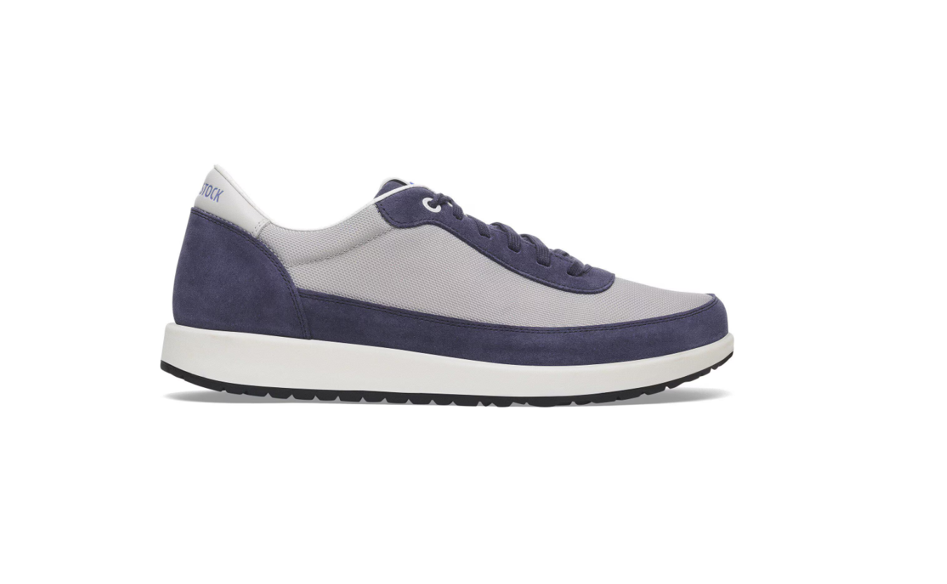 Birkenstock Honnef City Natural Leather/Textile Indigo Blue  Narrow