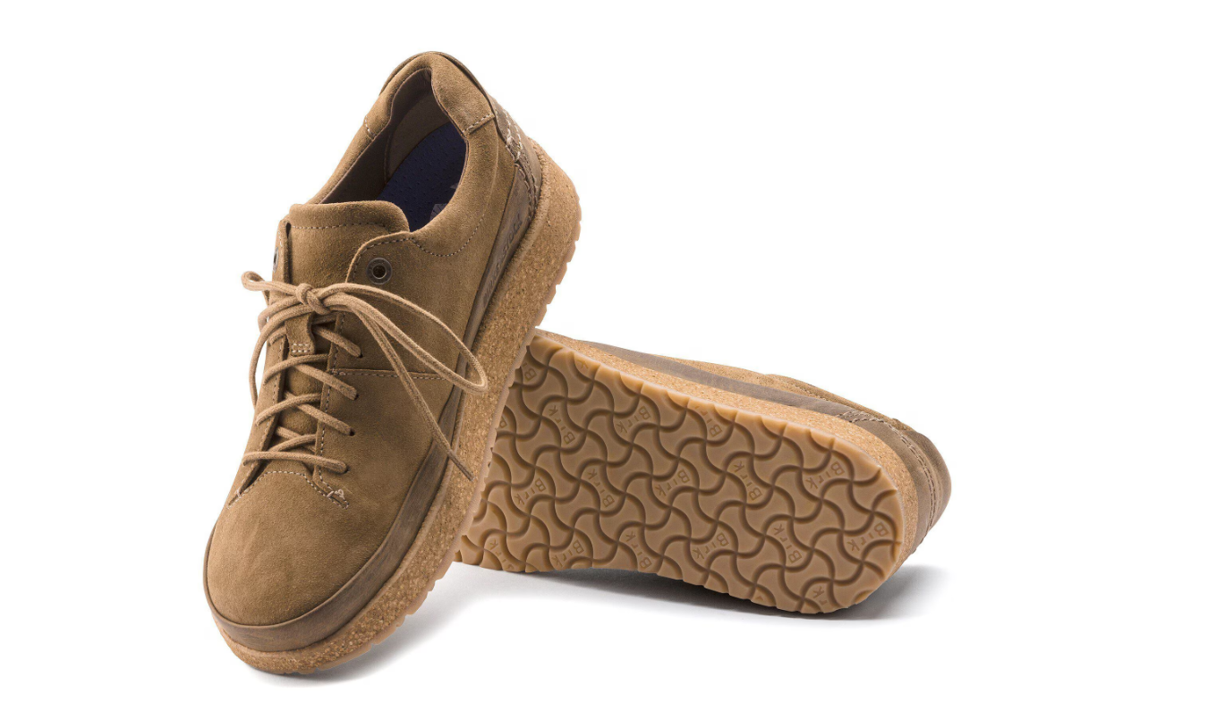 Birkenstock Honnef Low Suede Leather Dark Tea  Regular