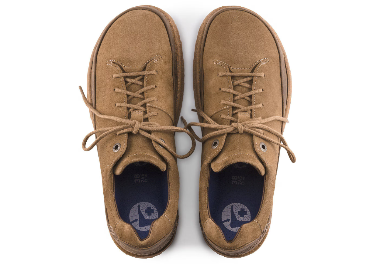Birkenstock Honnef Low Suede Leather Dark Tea  Regular