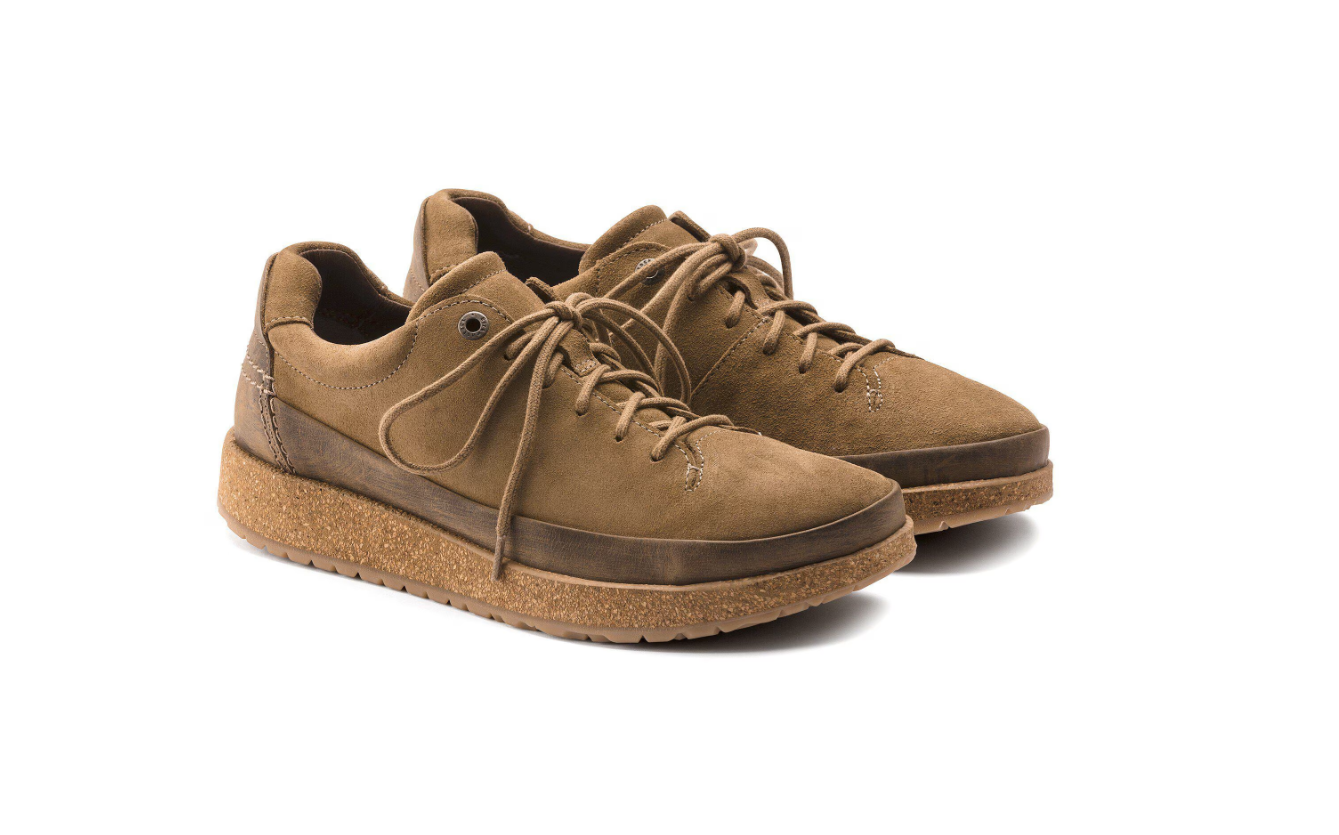 Birkenstock Honnef Low Suede Leather Dark Tea  Regular