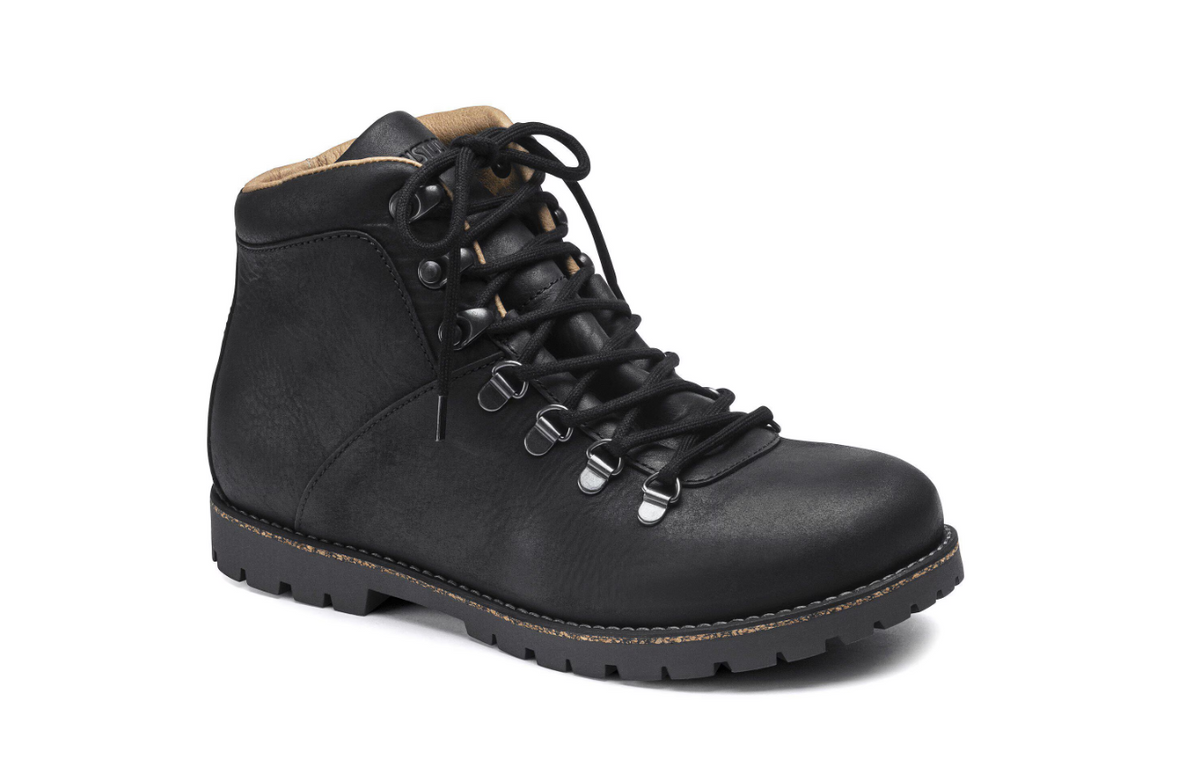 Birkenstock Jackson Nubuck Leather Black  Narrow
