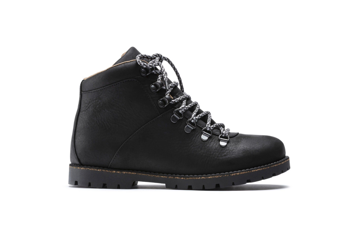 Birkenstock Jackson Nubuck Leather Black  Narrow