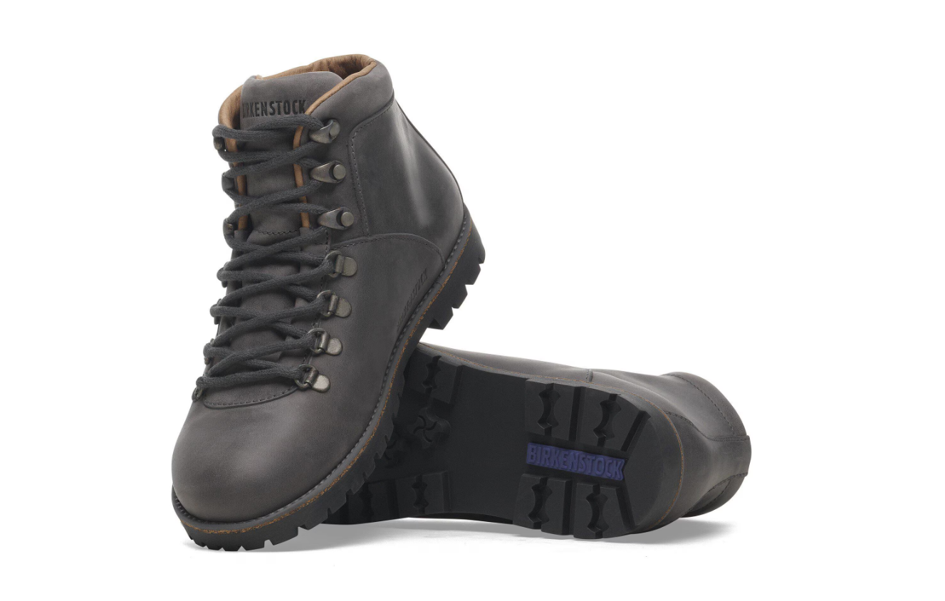 Birkenstock Jackson Nubuck Leather Boots Graphite  Narrow