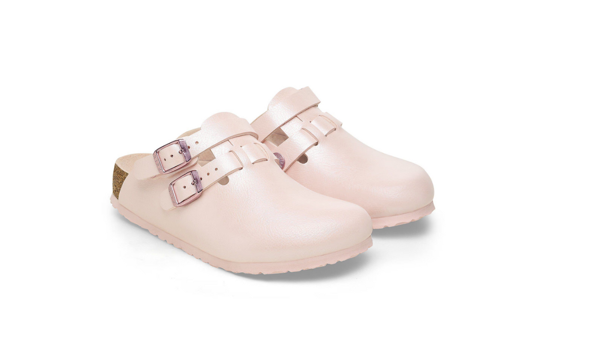 Birkenstock Kay Kids Birko-Flor Clog Graceful Light Rose  Narrow