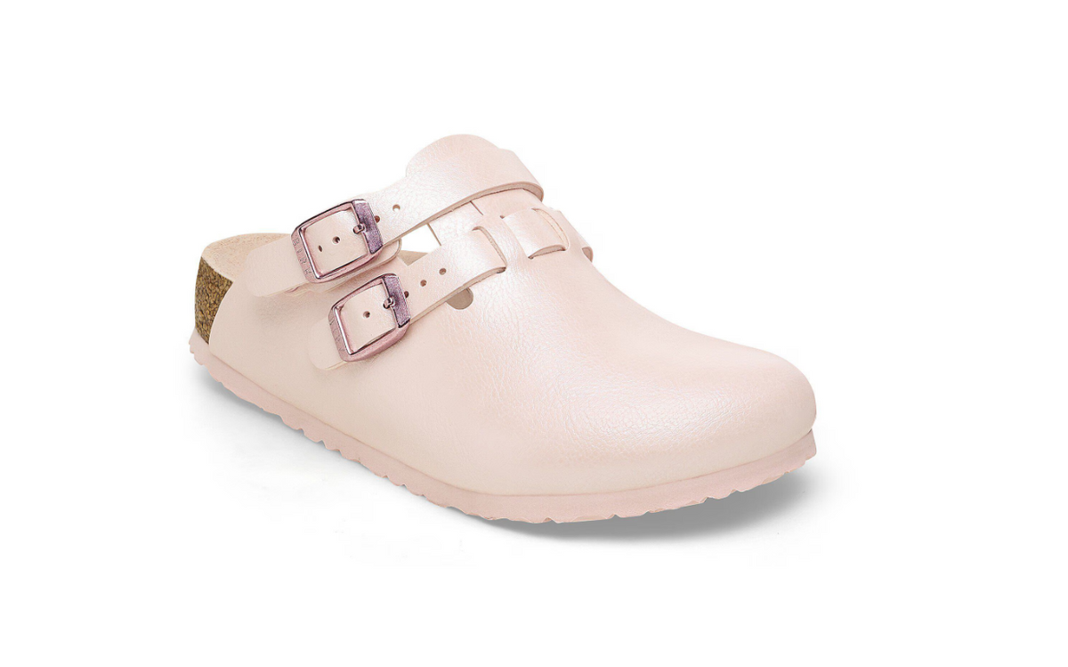 Birkenstock Kay Kids Birko-Flor Clog Graceful Light Rose  Narrow