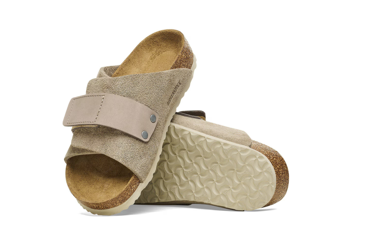 Birkenstock Kyoto Kids Suede Leather Nubuck  Narrow