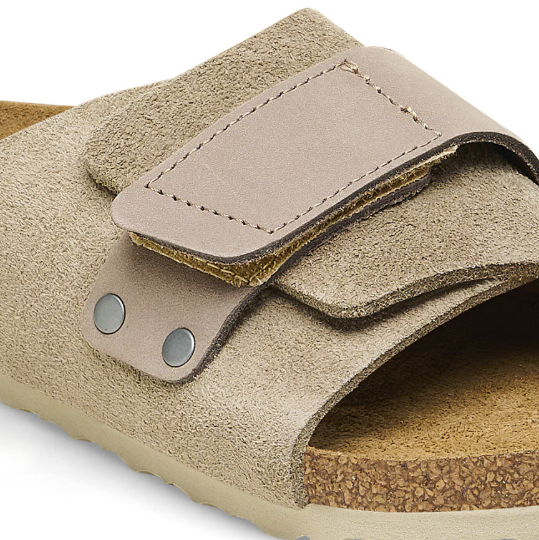 Birkenstock Kyoto Kids Suede Leather Nubuck  Narrow