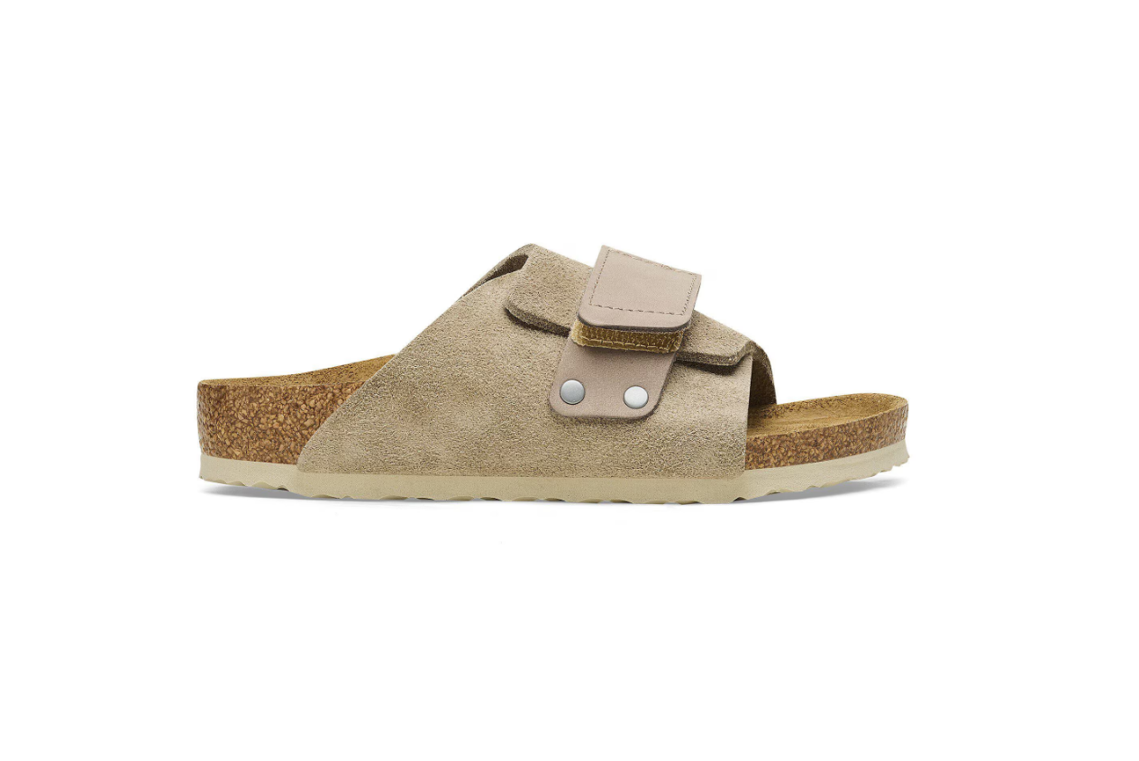 Birkenstock Kyoto Kids Suede Leather Nubuck  Narrow